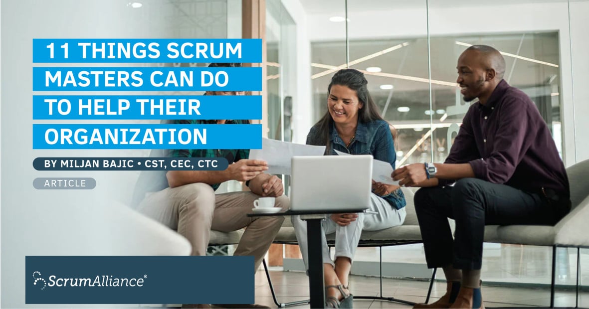 Tips For Coaching And Supporting Your Organization As A Scrum Master