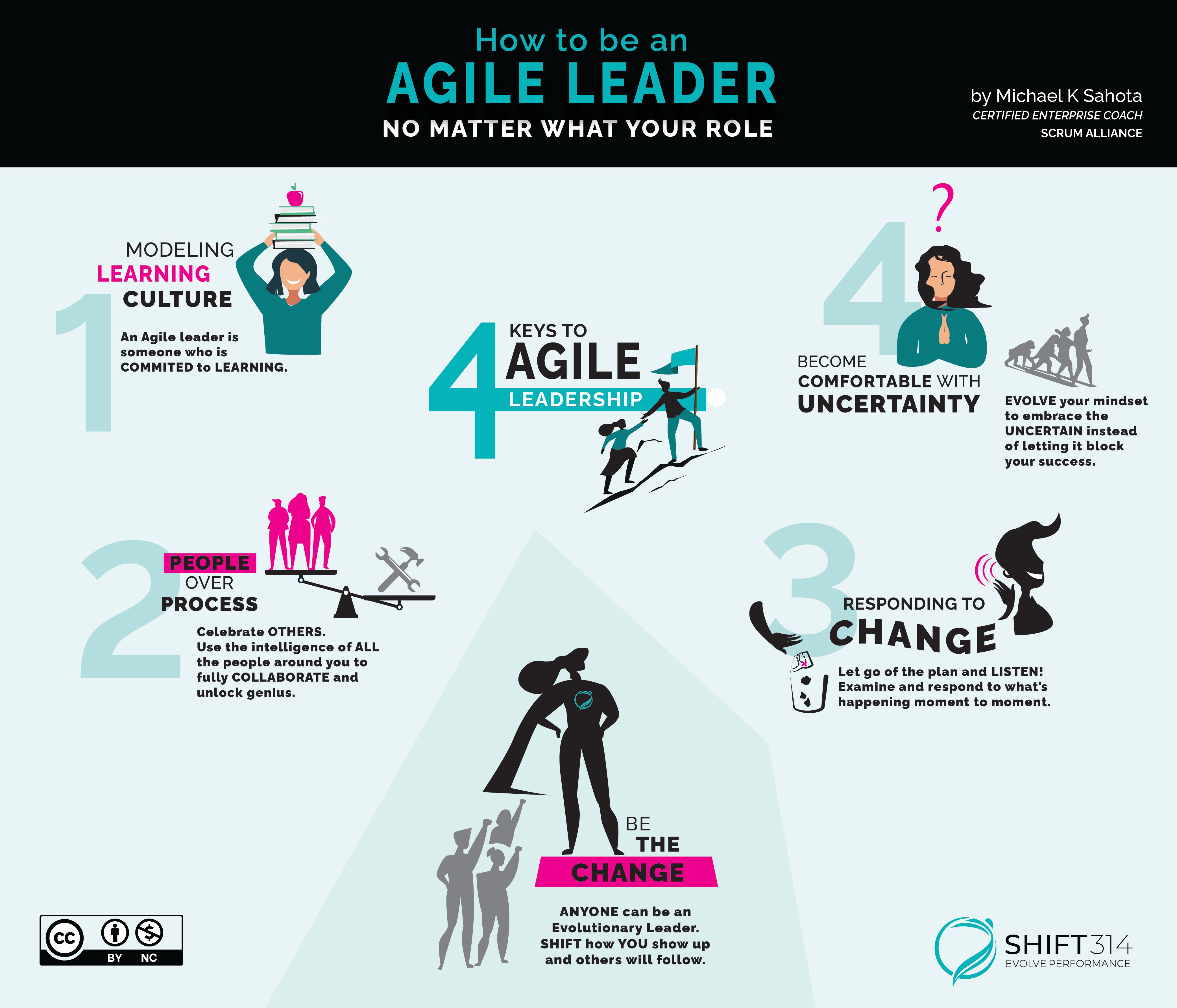 How do I become an agile lead?