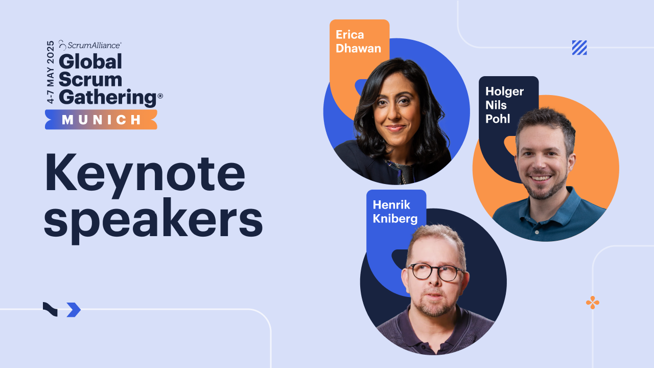 Global Gathering Keynote Speakers announcement with their portraits